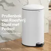CASABEL Rond keukenprullenbak 50l, roestvrij staal, Productafbeelding-voorbeeld 2