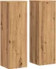 vidaXL Supporto per piante 2 pz. Rovere artigianale Anteprima dell’immagine prodotto 1