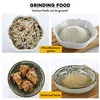 A collage showing different foods being ground. Produktbild-Vorschau