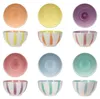 Set di 6 ciotole per cereali Beach Pastello Stripes Ø14cm Anteprima dell’immagine prodotto 6