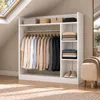 VCM VCM Palosa Kleiderschrank H. 120 x B. 124 x T. 35 cm Produktbild-Vorschau 1