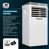 MONZANA® lokale Klimaanlage MZKA1000 9000BTU 4in1 WiFi App Produktbild-Vorschau 8