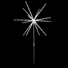 LED Weihnachtsstern Gartenstecker Außen kaltweiß DIA 50xH95cm Batterie Anteprima dell’immagine prodotto