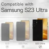 Flip-Case für Samsung Galaxy S23 Ultra Echt Leder Handy Produktbild-Vorschau 4