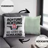Trendation - Einschulung Junge Achtung Schulkind Geschenk Produktbild-Vorschau 2