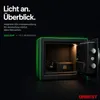 ONBEST Möbeltresor mit Fingerabdruck | M  | 4mm Stahltür | Produktbild-Vorschau 10