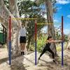CCLIFE Reckstange Outdoor Turnreck doppelte Turnstange Produktbild-Vorschau 7