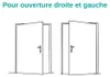 Verrou à bouton Corvette pour porte d'entrée, cylindre Voir les images du produit 5