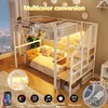 Letto a castello Flieks 90x200 cm con illuminazione a LED, Anteprima dell’immagine prodotto 6