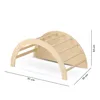 Deryan Houten Klimboog met Kussen – Montessori Speelboog – Productafbeelding-voorbeeld 3