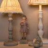 Clayre & Eef Figurine de fille 9x7x24 cm rose Polyrésine Voir les images du produit 2