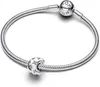 CHARM PANDORA, model "Serce i koniczynka", zawieszka Podgląd zdjęcia produktu 3