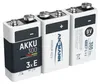 ANSMANN Akku 9V 300mAh E-Block NiMH 1,2V – 1000x Produktbild-Vorschau 1