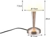 Stolní lampa TRIO RE R59561107 CANARIA E14 4,9 W matný nikl Náhled obrázku produktu 9