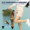 MuchoWow® Koffer Handgepäck Trolley Rollkoffer Kleine Produktbild-Vorschau 4
