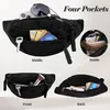 Aucuu opasok taška šnúra dámy malé Fanny Pack Crossbody Náhľad obrázku produktu 4