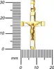 Kruzifix 333 Gold 8 Karat Kreuz-Anhänger Jesus Christus Produktbild-Vorschau 3