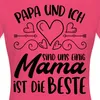Spreadshirt Geschenk Mutter | Mama Ist Die Beste Frauen Produktbild-Vorschau 2