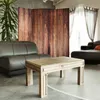 Paravent - Raumteiler Wood Effect - Dekorativer Raumtrenner Produktbild-Vorschau 3