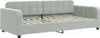 vidaXL Tagesbett Ausziehbar mit Schubladen Hellgrau 90x200 Produktbild-Vorschau 6