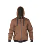 A studio shot of a brown hooded sweatshirt. Anteprima dell’immagine prodotto