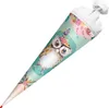ROTH Schultüte groß Eule Lieselotte 70 cm rund Produktbild-Vorschau 4