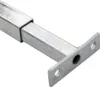 A close-up shot of a silver metal security bar, likely for a window, against a white background. Náhľad obrázku produktu