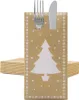 Sovie HOME Weihnachtsbesteckserviette White Tree in Gold Produktbild-Vorschau 2
