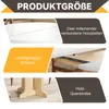 Runder Ausziehbarer Tisch Küchentisch 90-120 cm, 4-8 Produktbild-Vorschau 8