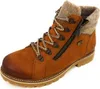 Remonte : Bottines en cuir marron pour femmes, fermeture Voir les images du produit 3