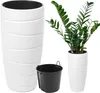 Lamela Blumentopf | Passa | Hoch | Weiß | 40 cm Produktbild-Vorschau 1