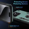 Pro ZTE Blade A35 / A55 Armor Magnet Metal Ring PC Náhled obrázku produktu 3
