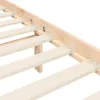 Massivholzbett mit Kopfteil 203,5 x 183,5 x 80,5 cm Produktbild-Vorschau 9