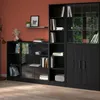 Bibliothèque Hobby 104 cm-2 étagères-noir Voir les images du produit 6