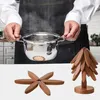 4er Topfuntersetzer-Set mit Ständer - Ideal für heiße Produktbild-Vorschau 3