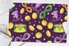 MuchoWow® Schreibtischunterlage Karneval - Party - Lila - Produktbild-Vorschau 5