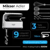 Camry Mikser rczny ADLER AD 4229 Anteprima dell’immagine prodotto 12