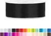 Satinband 25mm Schwarz - 25 Meter Rolle Geschenk- & Produktbild-Vorschau 1