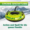 SkinStar CROSS Snowtube green Ø 70cm sánková pneumatika Náhľad obrázku produktu 1