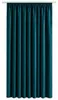 Vorhang Petrol Kräuselband Verdunkelung 140x245 cm Samt Produktbild-Vorschau 1