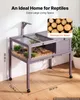 VEVOR Domček pre želvy, ohrádka pre plazy, klietka Náhľad obrázku produktu 2