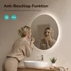 EMKE Lustro łazienkowe LED okrągłe 70 cm z powłoką Podgląd zdjęcia produktu 2