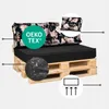 Poduszki ogrodowe Blomster na europalety, komplet poduch na Podgląd zdjęcia produktu 3