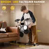 FCH E-Drum-Set，Komplettset, Kopfhörer Sticks Drumhocker Produktbild-Vorschau 5
