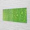 Glasbilder 140x70 Wandkunst Tropfen Blatt Makro Produktbild-Vorschau 2