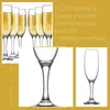 LAV Empire Champagnerflöten – 220 ml (7 1/2 oz), 6er Set Produktbild-Vorschau 5