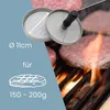 NATUMO Burgerpresse Set aus Hamburgerpresse und Burger Produktbild-Vorschau 2