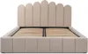 MOEBLO Polsterbett Bett 03 – Doppelbett mit Kopfstütze, Produktbild-Vorschau 3
