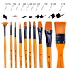 Mont Marte Pinsel Set - 10 x Taklon Pinsel im Produktbild-Vorschau 8
