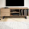 WOHNLING Lowboard Eiche-Nachbildung 150x55x40 cm TV-Kommode Produktbild-Vorschau 5